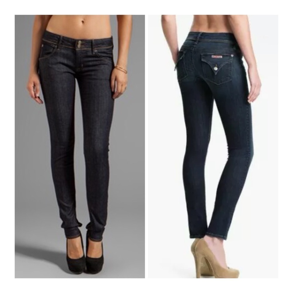 𝅺HUDSON Collin Skinny Jeans in Foley Wash